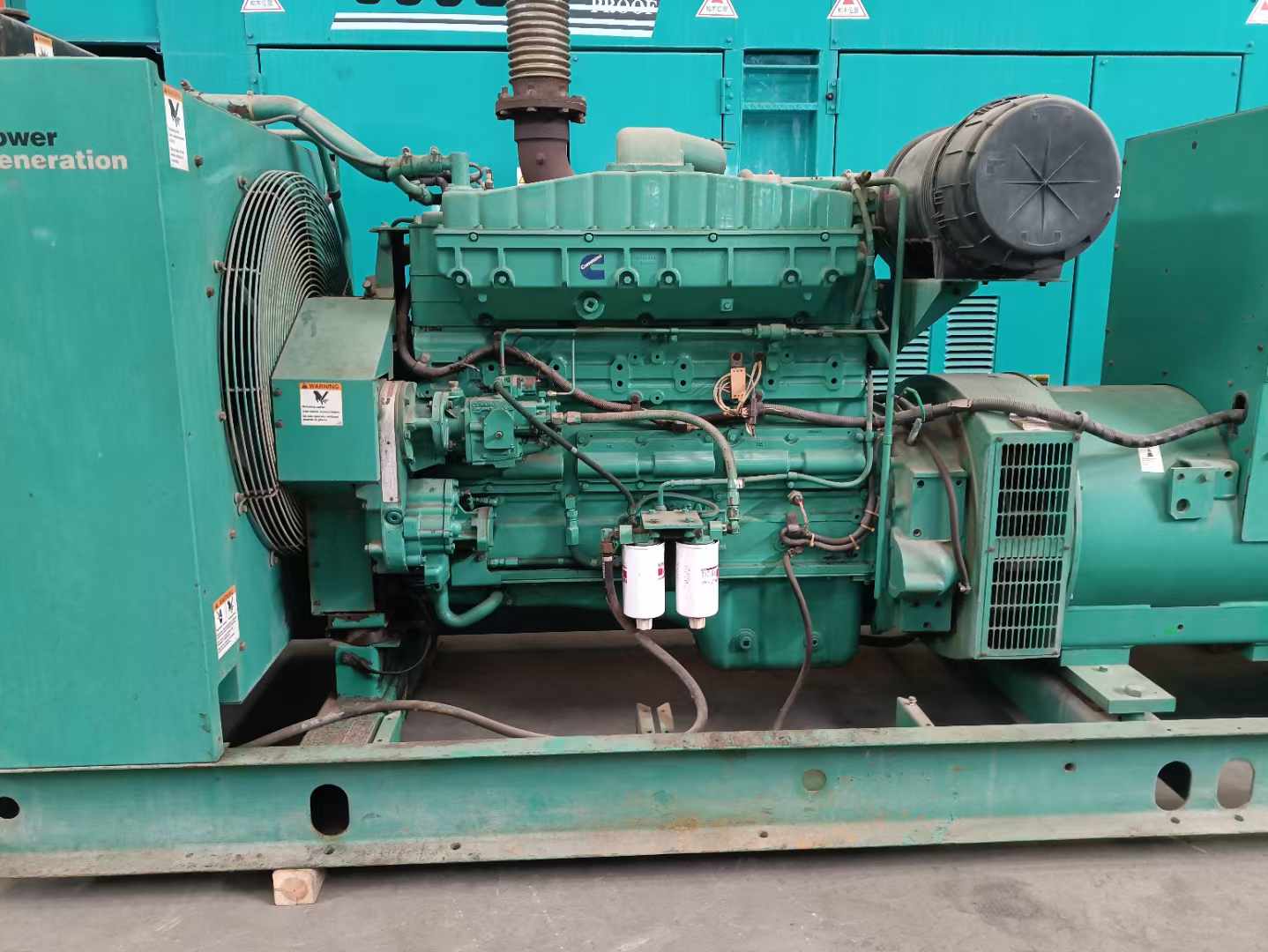 长阳过载会对 600kW 柴油发电机组造成哪些损害?